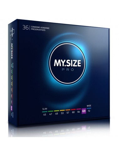 MY SIZE PRO CONDOMS 69 MM 36 UNITS