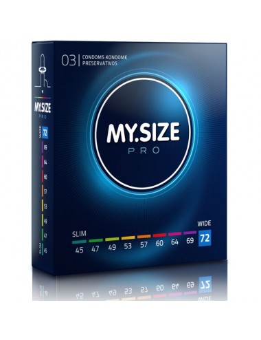 MY SIZE PRO CONDOMS 72 MM 3 UNITS