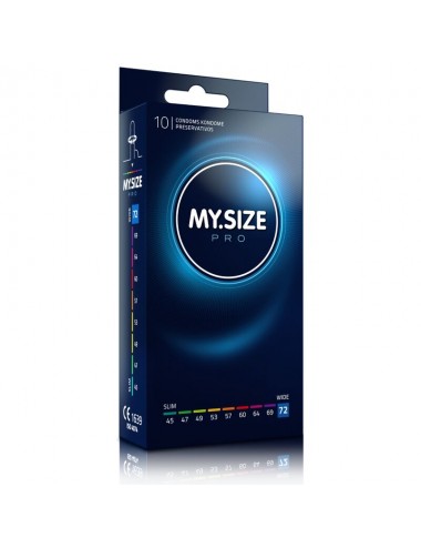 MY SIZE PRO CONDOMS 72 MM 10 UNITS