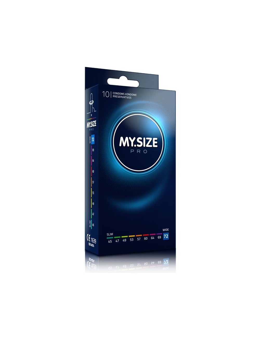 MY SIZE PRO CONDOMS 72 MM 10 UNITS MY SIZE PRO CONDOMS 72 MM 10 UNITS