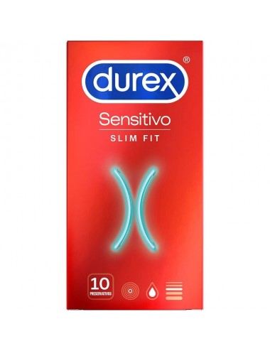 DUREX SENSITIVO SLIM FIT 10 UNITS