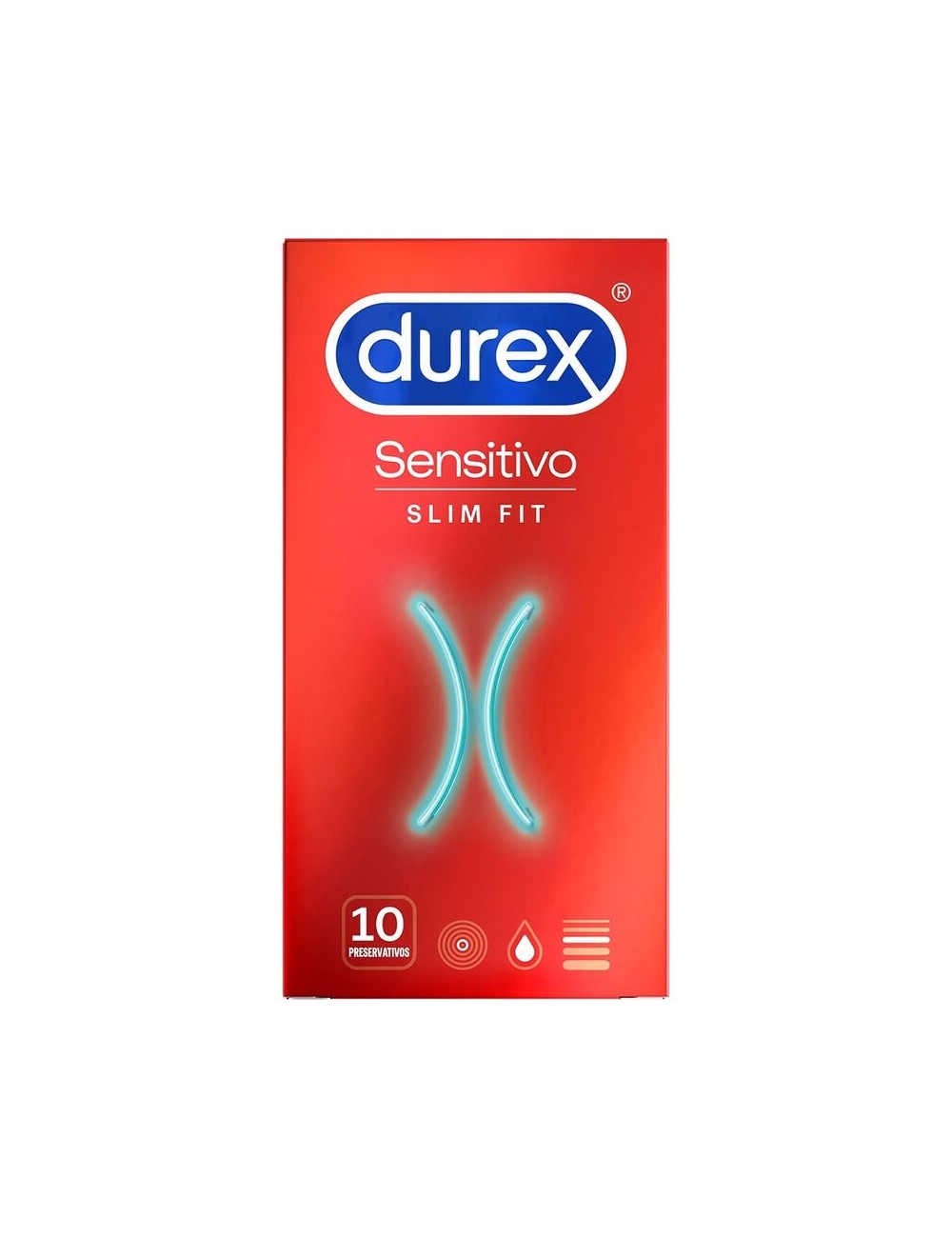 DUREX SENSITIVO SLIM FIT 10 UNITS DUREX SENSITIVO SLIM FIT 10 UNITS
