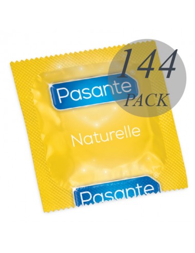 PASANTE CONDOMS NATURELLE BAG 144 UNITS
