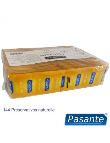 PASANTE CONDOMS NATURELLE BAG 144 UNITS