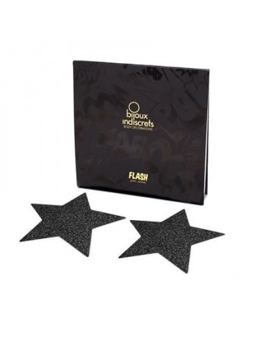 BIJOUX PEZONERAS FLASH STAR BLACK