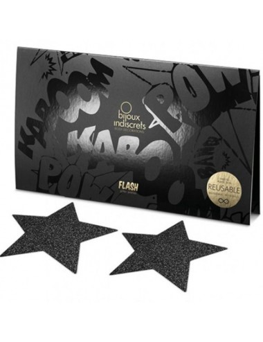 BIJOUX PEZONERAS FLASH STAR BLACK