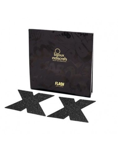 BIJOUX PEZONERAS FLASH CROSS BLACK