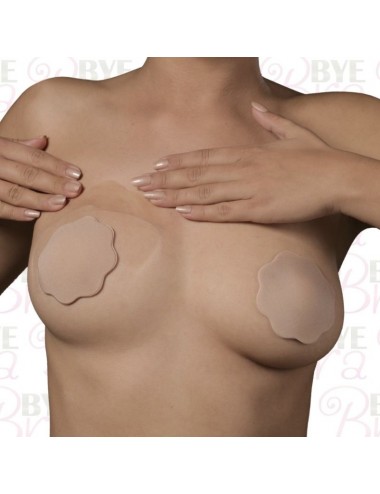 BYE-BRA BREAST LIFT + SILICONE NIPPLE COVERS CUP D-F