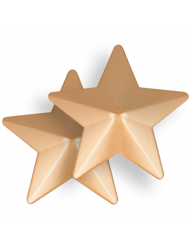 COQUETTE CHIC DESIRE NIPPLE COVERS - GOLDEN STARS