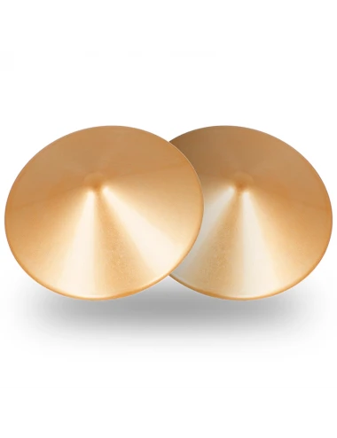 COQUETTE CHIC DESIRE NIPPLE COVERS - GOLDEN CIRCLES