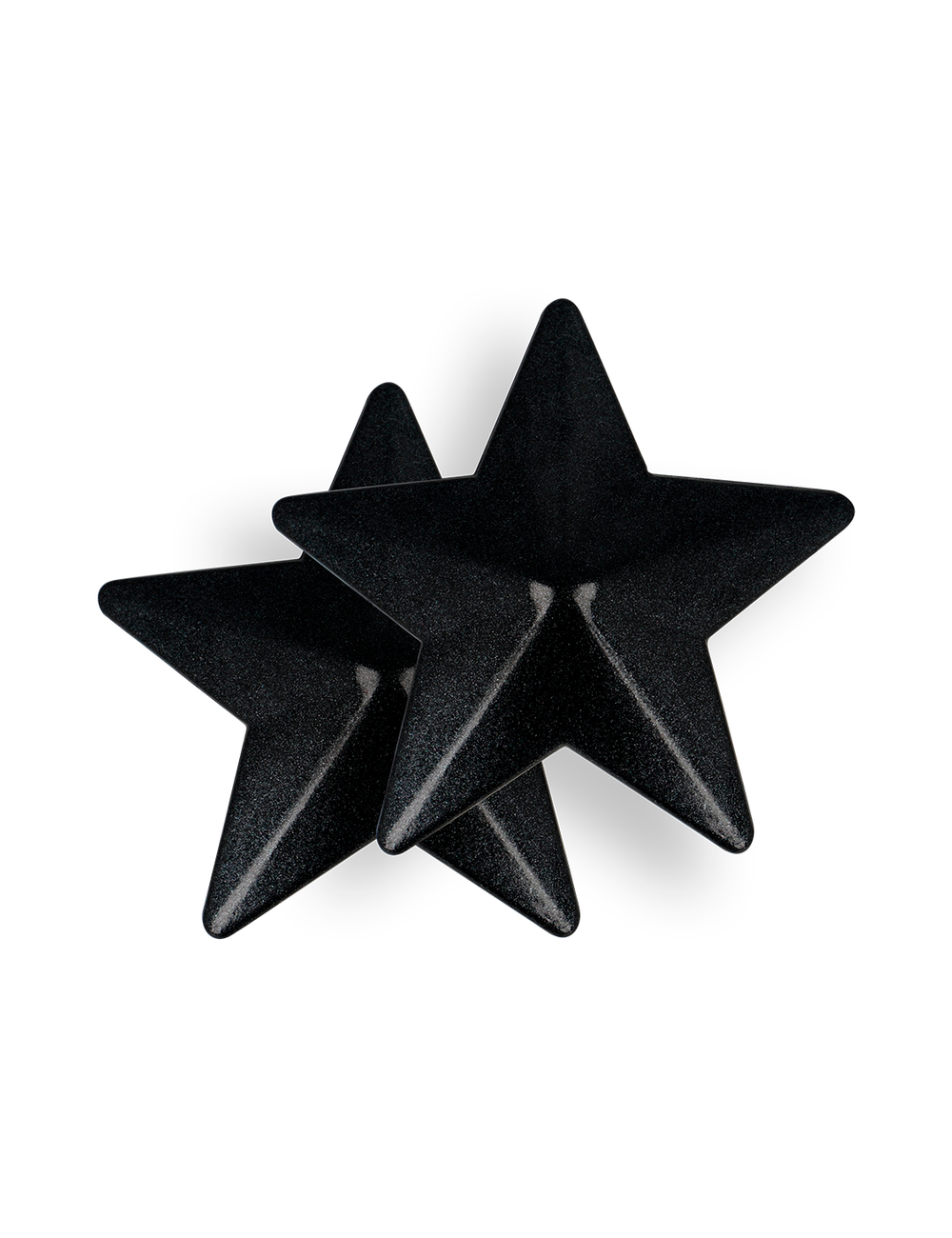 COQUETTE CHIC DESIRE NIPPLE COVERS - BLACK STARS