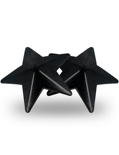 COQUETTE CHIC DESIRE NIPPLE COVERS - BLACK STARS