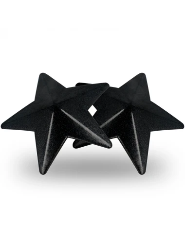 COQUETTE CHIC DESIRE NIPPLE COVERS - BLACK STARS