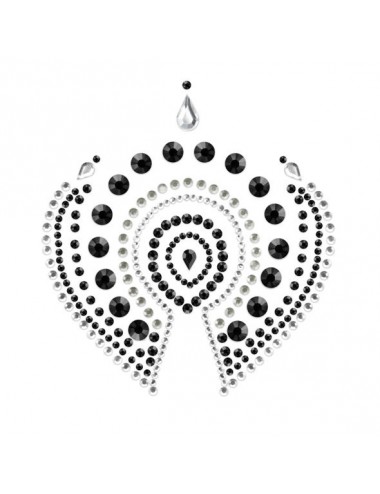 BIJOUX INDISCRETS FLAMBOYANT BLACK & SILVER