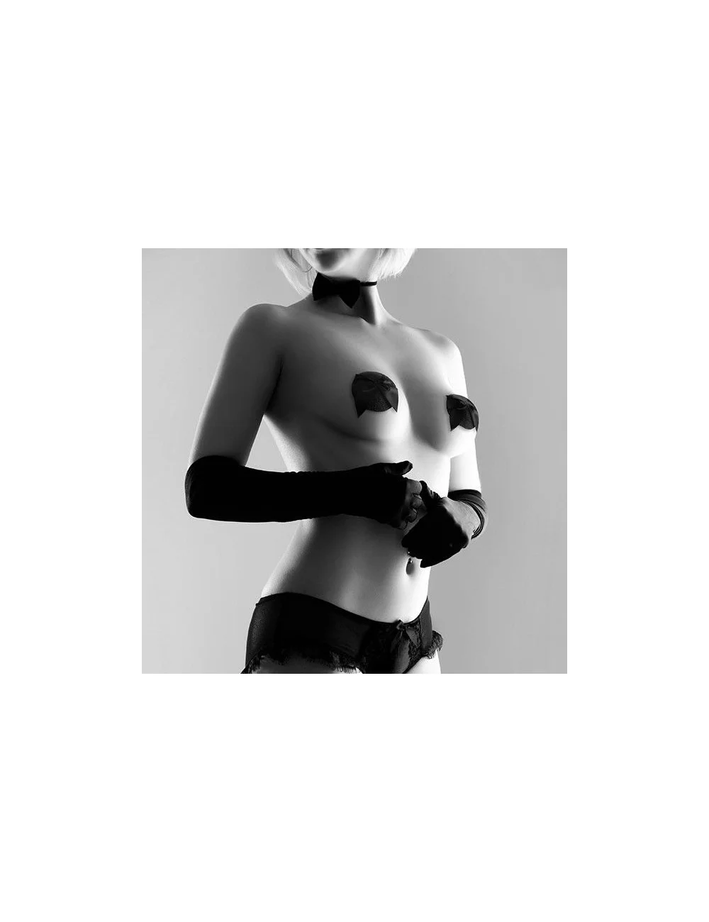 BIJOUX INDISCRETS  BURLESQUE PASTIES BOW