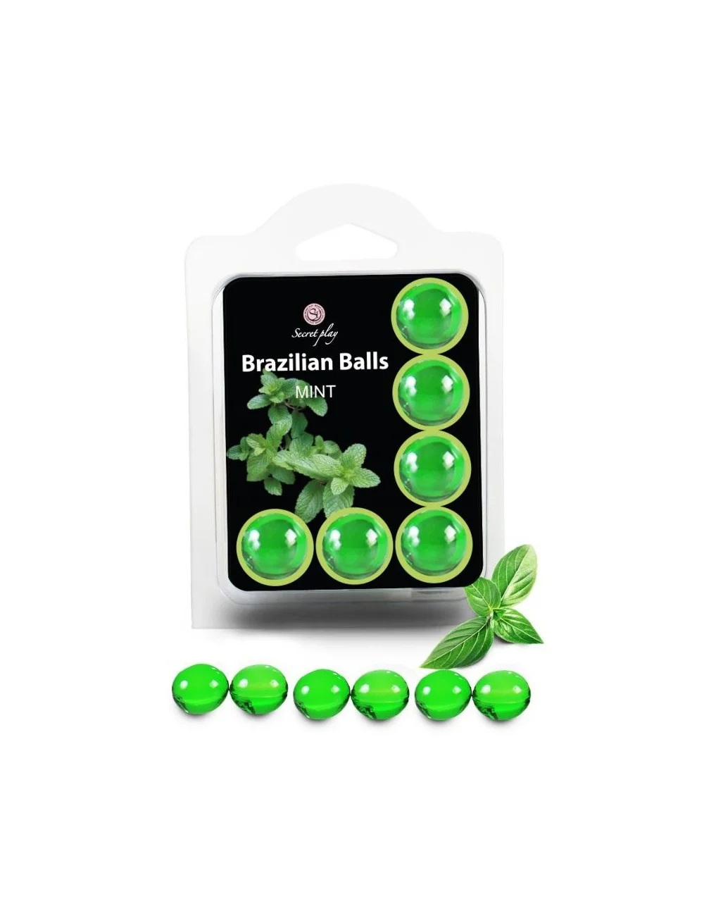 SECRETPLAY SET 6 BRAZILIANS BALLS MINT SECRETPLAY SET 6 BRAZILIANS BALLS MINT