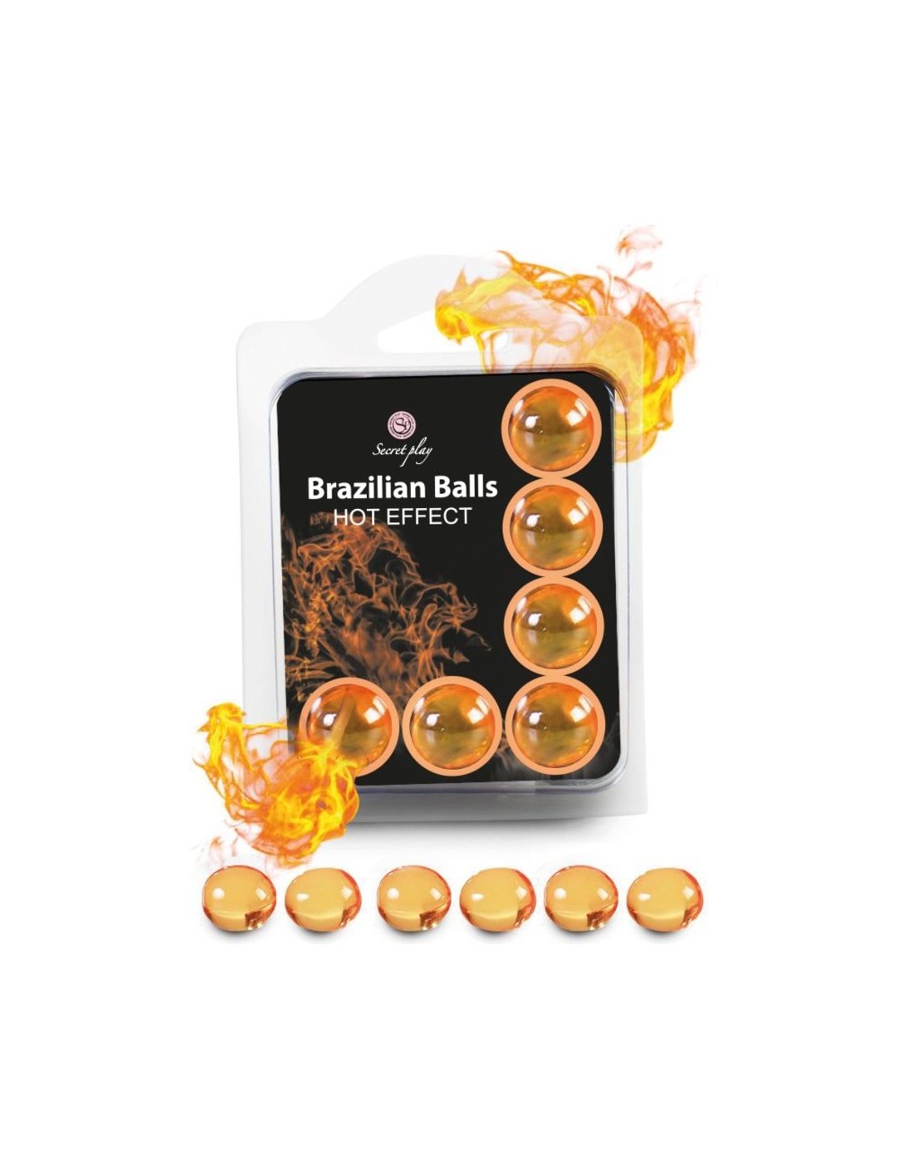 SECRETPLAY SET 6 BRAZILIAN BALLS HEAT EFFECT SECRETPLAY SET 6 BRAZILIAN BALLS HEAT EFFECT