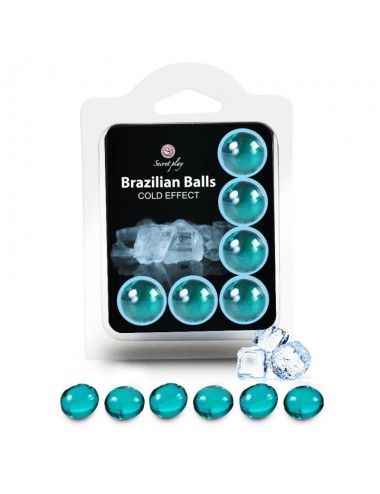 SECRETPLAY SET 6 BRAZILIAN BALLS COLD EFFECT