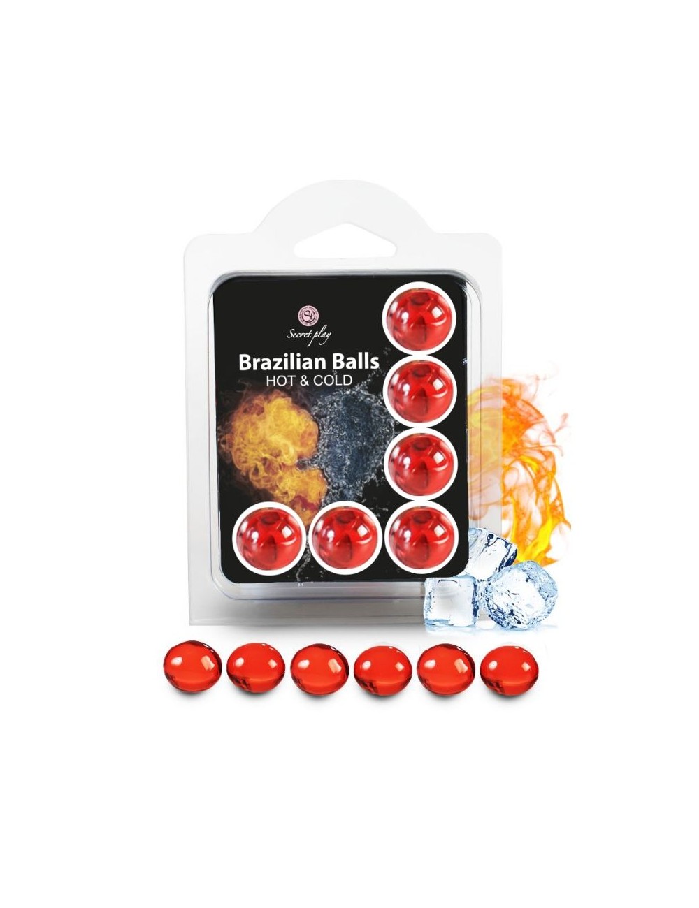 SECRETPLAY SET 6 BRAZILIAN BALLS HOT AND COLD EFFECT SECRETPLAY SET 6 BRAZILIAN BALLS HOT AND COLD EFFECT