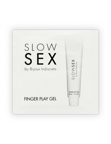 BIJOUX SLOW SEX FINGER PLAY GEL SINGLE DOSE