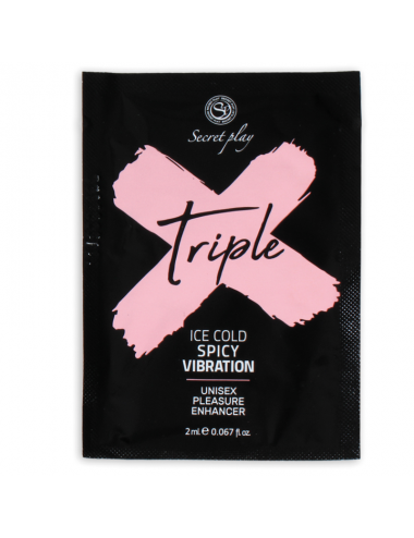 SECRETPLAY SINGLE DOSE TRIPLE X PLEASURE INTENSIFIER