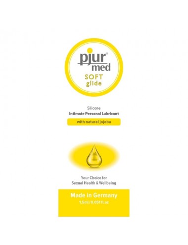 PJUR MED SOFT GLIDE SILICONE LUBRICANT 1.5 ML