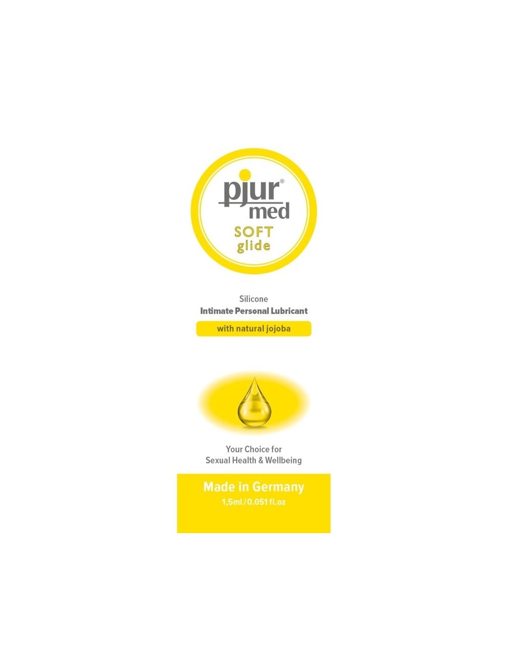 PJUR MED SOFT GLIDE SILICONE LUBRICANT 1.5 ML