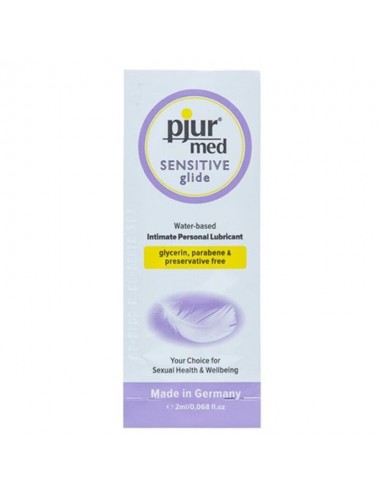 PJUR MED SENSITIVE GLIDE WATER BASED LUBRICANT 2 ML