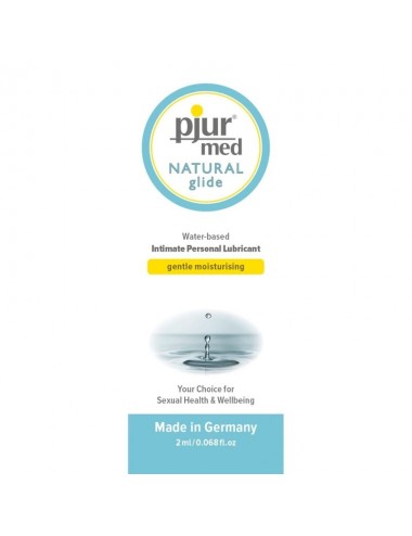 PJUR MED NATURAL WATER BASED LUBRICANT 2 ML