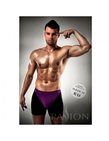 BOXER MEN PASSION LINGER PURPLE/ BLACK S/M