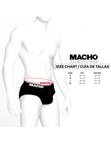 MACHO MS24A SLIP BRIEF DARK BLUE S