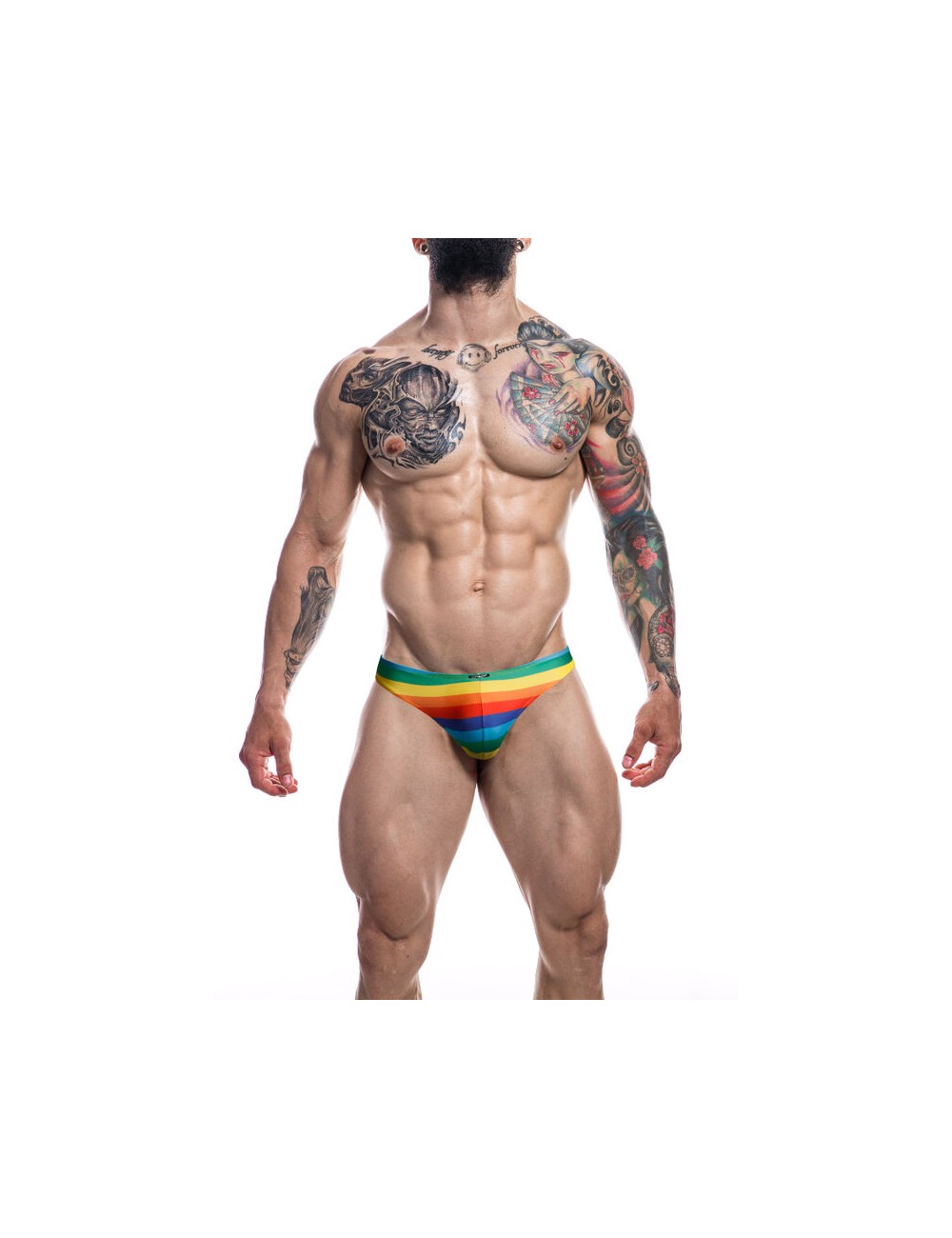 CUT4MEN - LOW RISE BRIEF RAINBOW L CUT4MEN - LOW RISE BRIEF RAINBOW L
