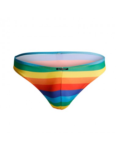 CUT4MEN - LOW RISE BRIEF RAINBOW L