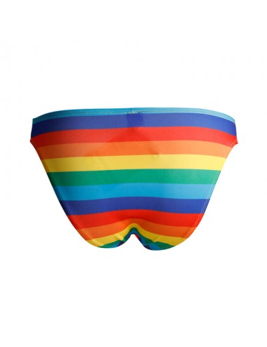CUT4MEN - LOW RISE BRIEF RAINBOW L