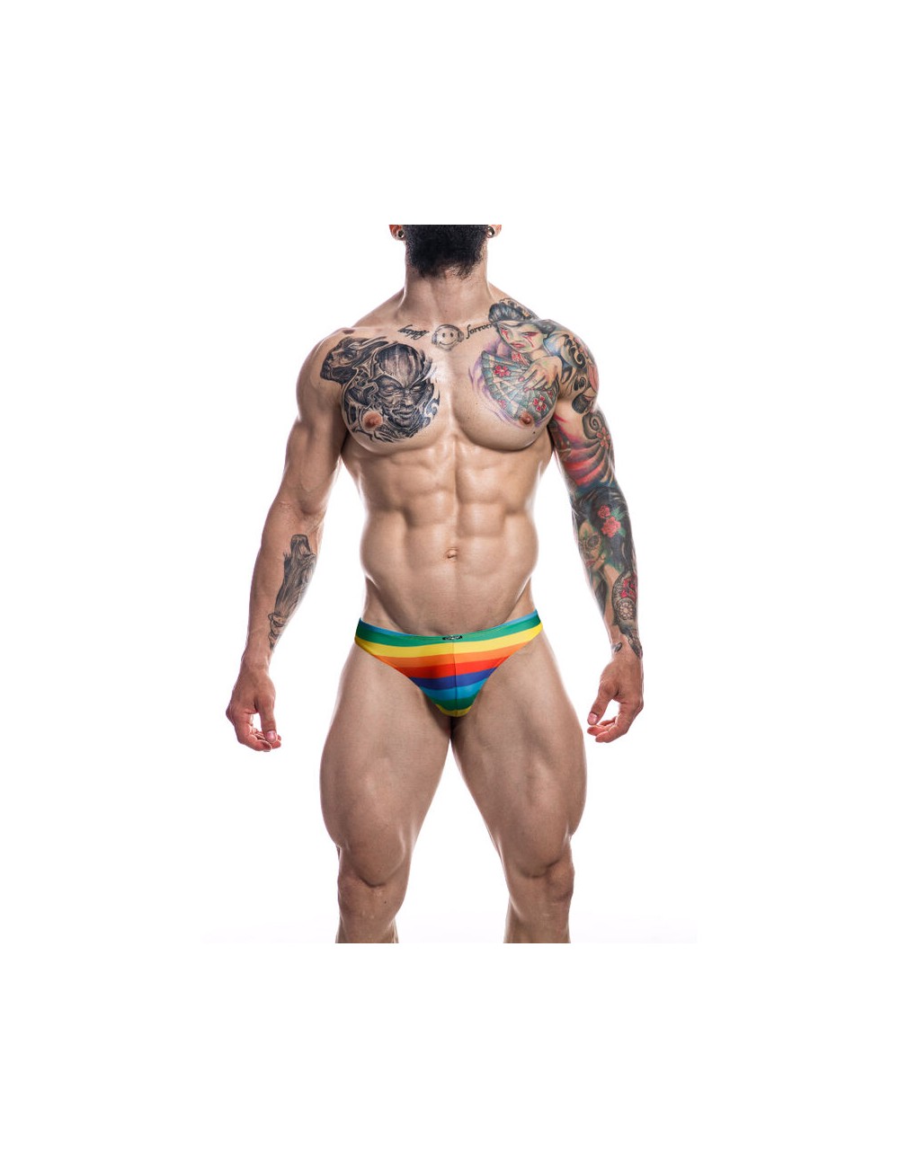 CUT4MEN - LOW RISE BRIEF RAINBOW S