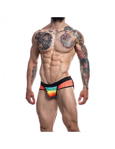 CUT4MEN - JOCKSTRAP RAINBOW L