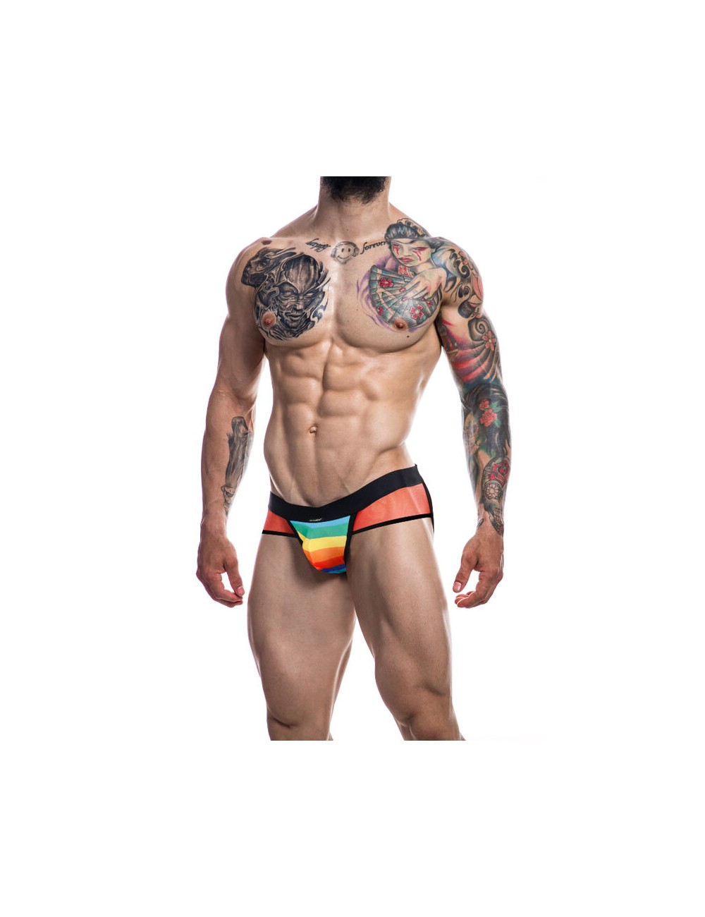 CUT4MEN - JOCKSTRAP RAINBOW L CUT4MEN - JOCKSTRAP RAINBOW L