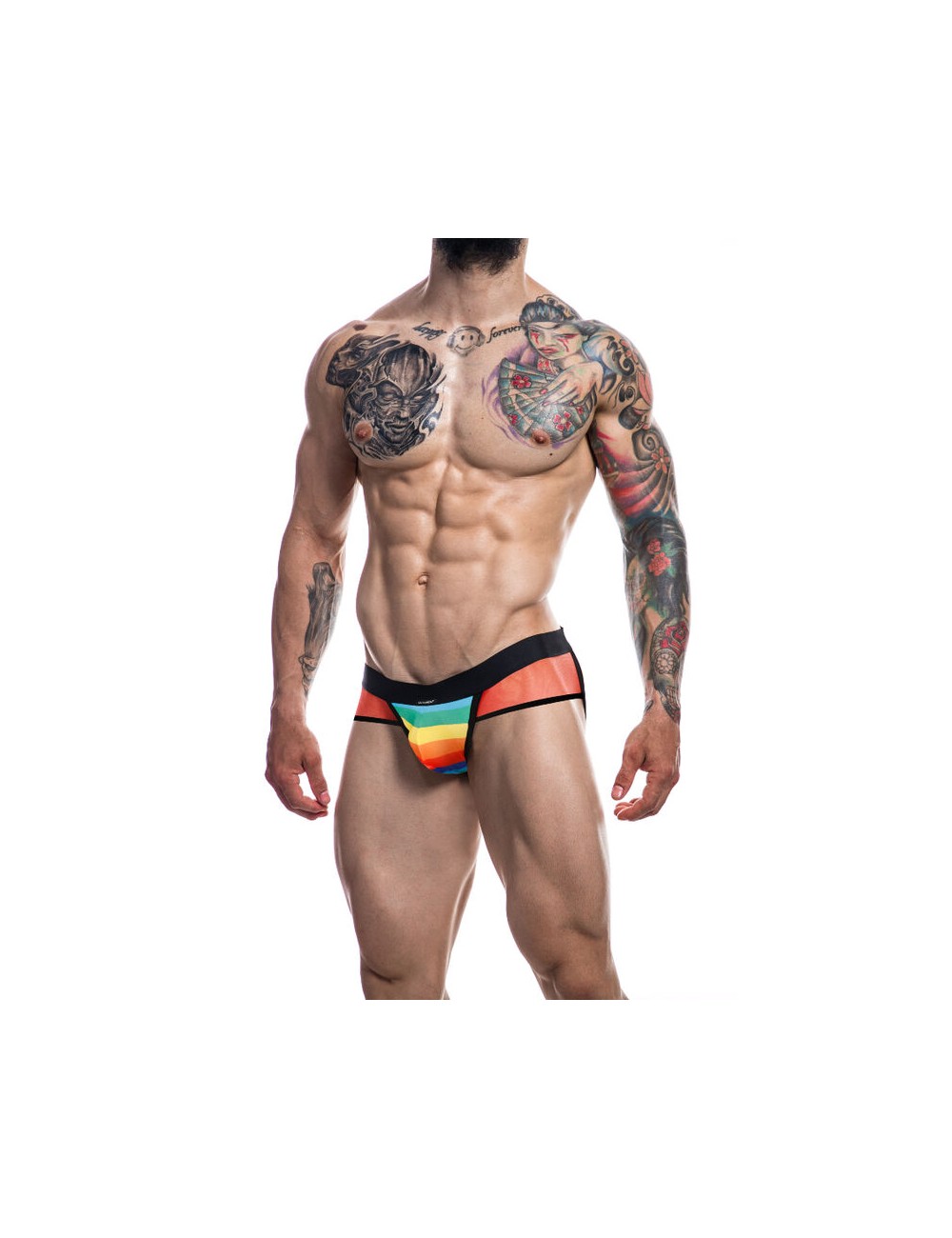 CUT4MEN - JOCKSTRAP RAINBOW L