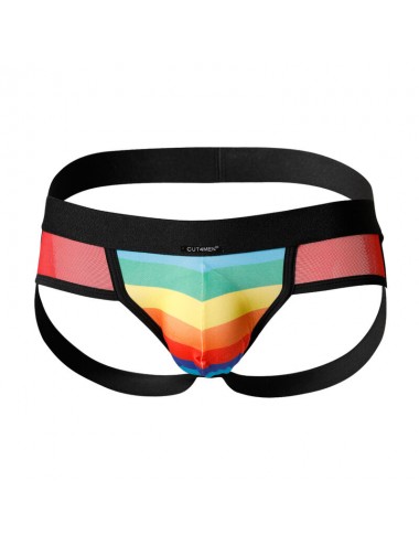 CUT4MEN - JOCKSTRAP RAINBOW XL