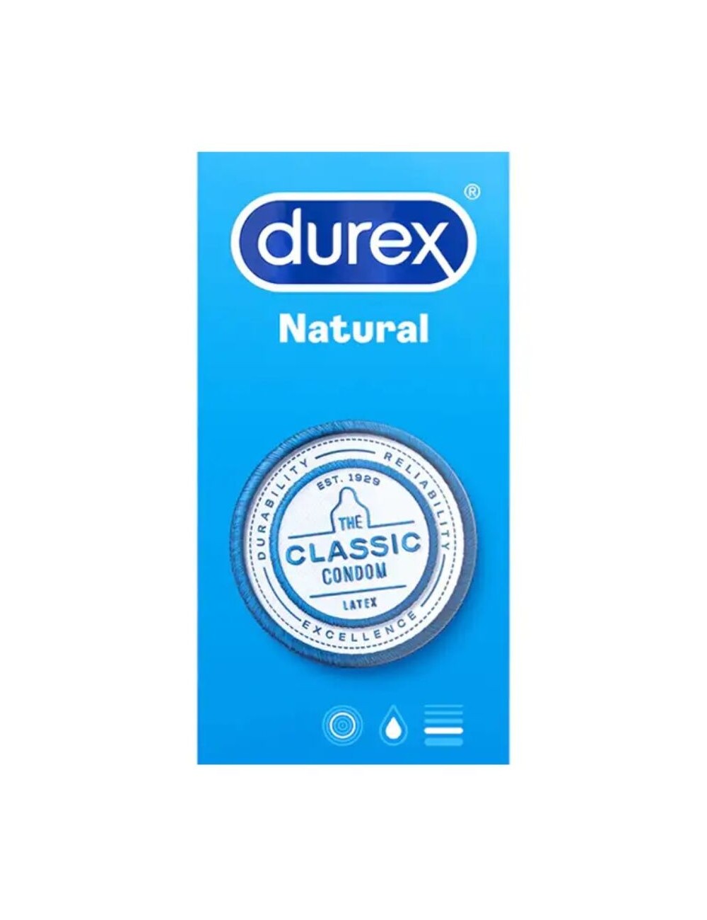 DUREX NATURAL CLASSIC 6 UNITS DUREX NATURAL CLASSIC 6 UNITS
