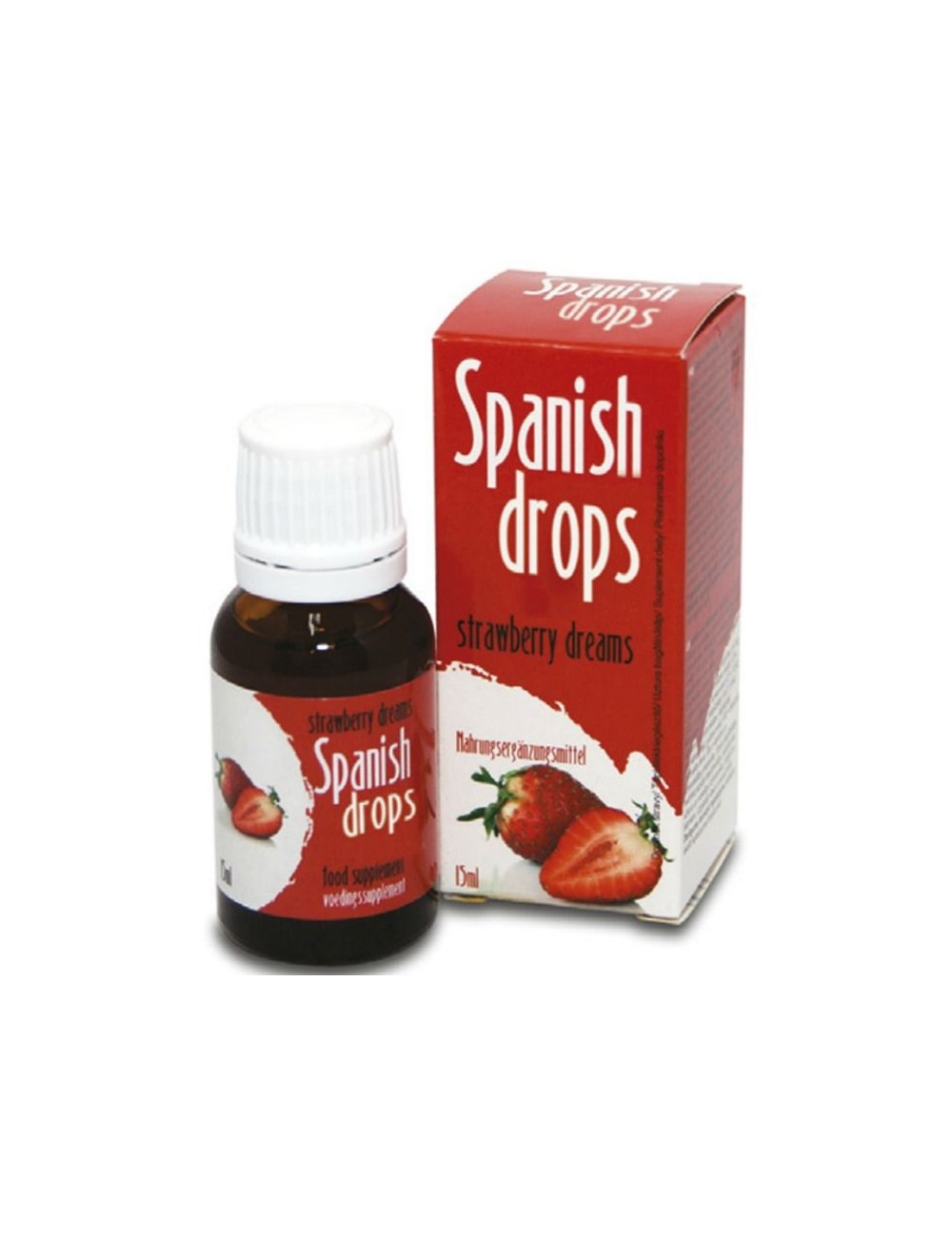SPANISH FLY STRAWBERRY DREAMS 15 ML  /en/de/fr/es/it/nl/
