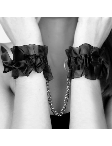 BIJOUX INDISCRETS FROU FROU ORGANZA HANDCUFFS