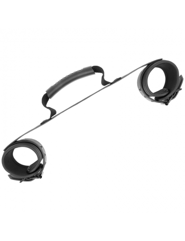 FETISH SUBMISSIVE CUFFS  WITH PULLER