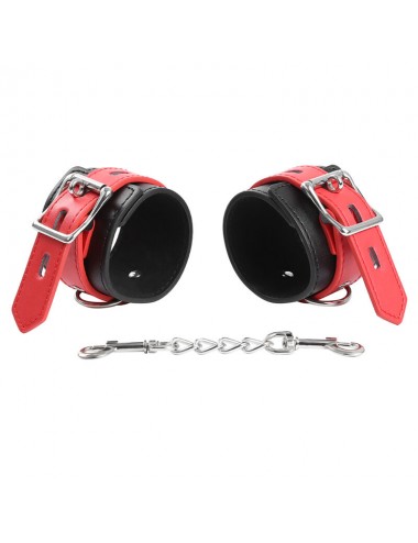 OHMAMA FETISH LOCK BUCKLE WRIST RESTRAINTS