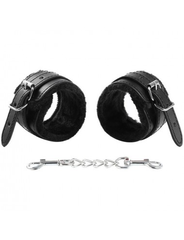 OHMAMA FETISH PREMIUM FUR LINED WRIST RESTRAINTS