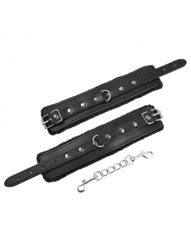 OHMAMA FETISH PREMIUM FUR LINED WRIST RESTRAINTS