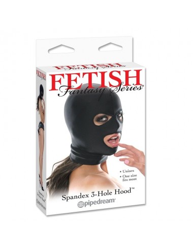 FETISH FANTASY SPANDEX 3-HOLE HOOD