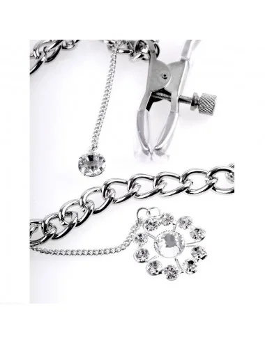 FETISH FANTASY CRYSTAL NIPPLE CLAMPS,