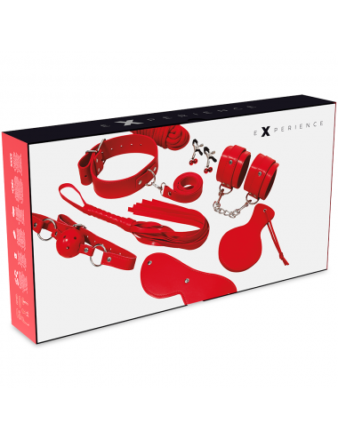 EXPERIENCE BDSM FETISH KIT RED SERIES