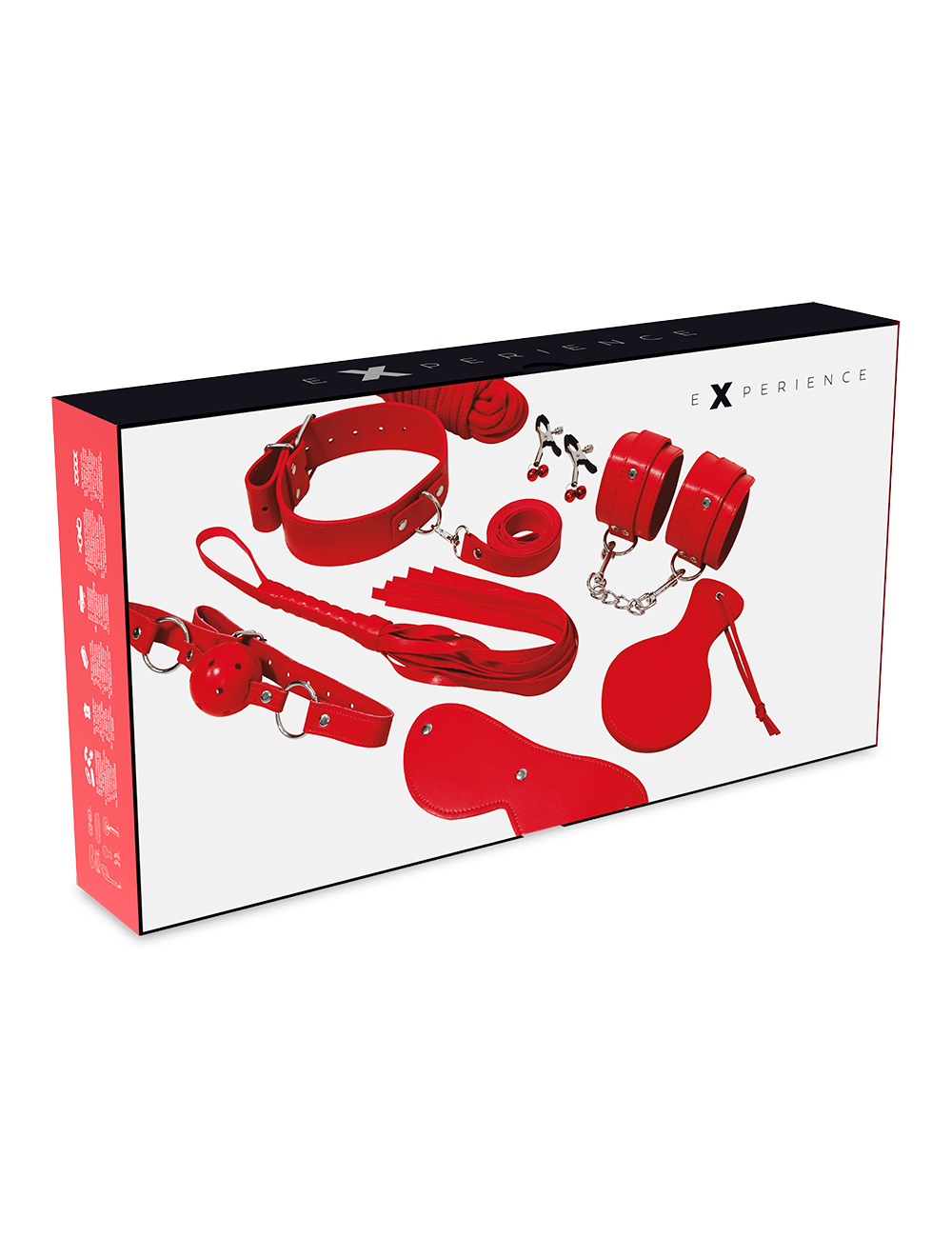 EXPERIENCE BDSM FETISH KIT RED SERIES